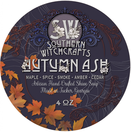 Southern Witchcrafts - Autumn Ash - Vegan Shave Soap