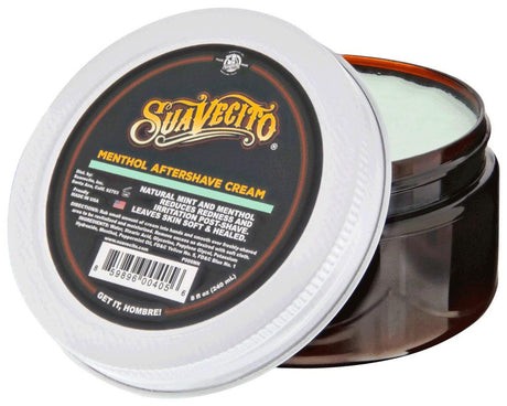 Suavecito Aftershave Menthol Vanishing Crème, 8 oz