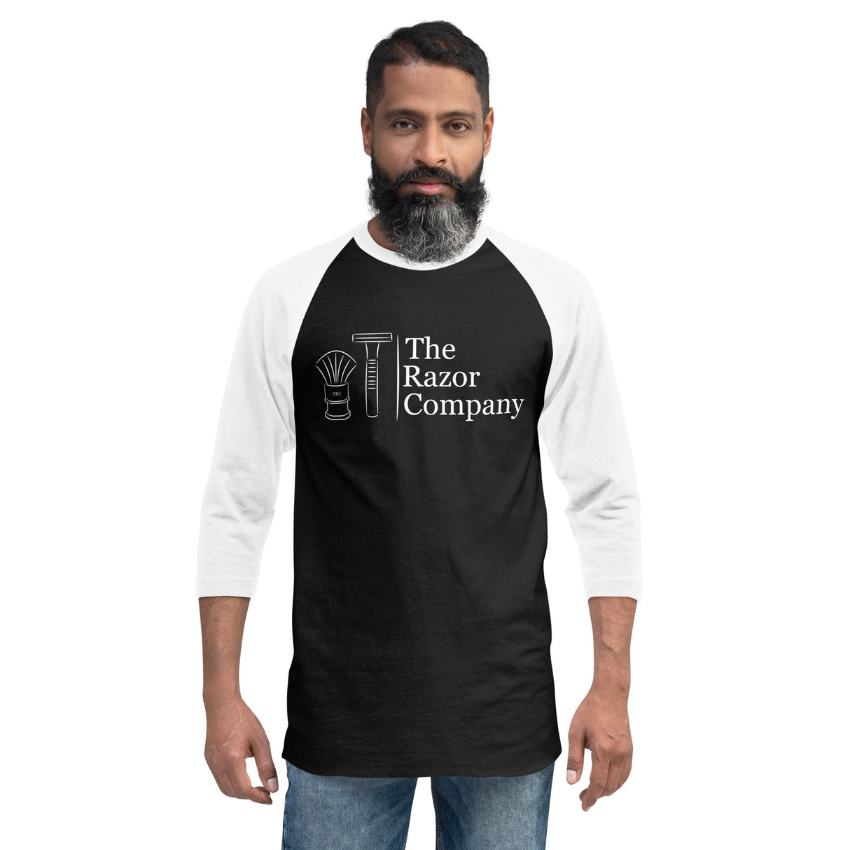 TRC - Logo 3/4 sleeve raglan shirt