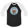 BBS.Live - Logo 3/4 Sleeve Raglan Shirt