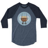 BBS.Live - Logo 3/4 Sleeve Raglan Shirt