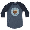 BBS.Live - Logo 3/4 Sleeve Raglan Shirt