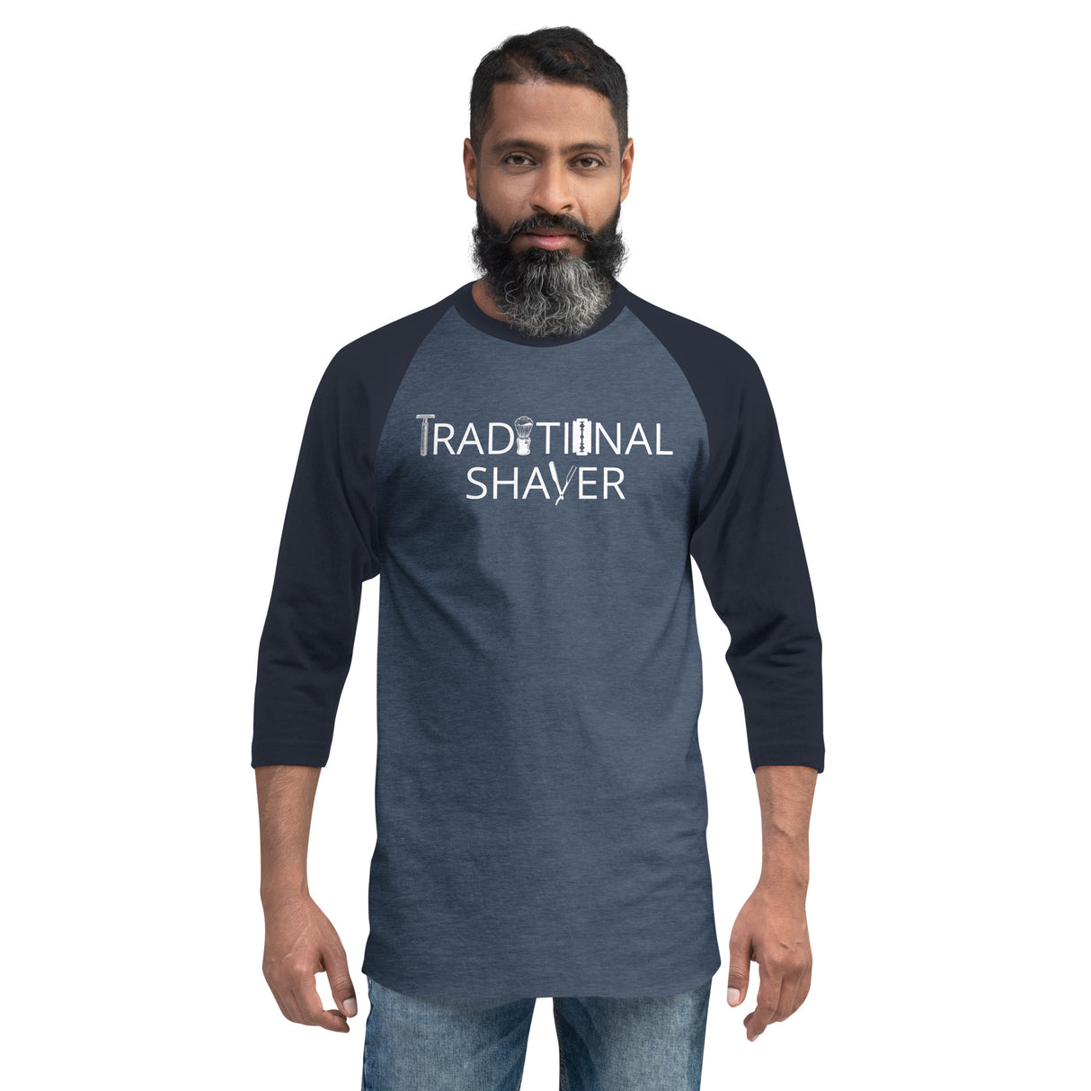 TRC - Traditional Shaver 3/4 Sleeve Raglan Shirt