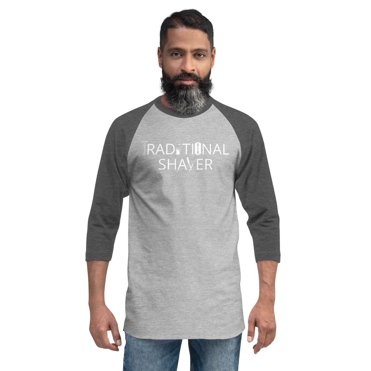 TRC - Traditional Shaver 3/4 Sleeve Raglan Shirt