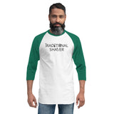 TRC - Traditional Shaver 3/4 Sleeve Raglan Shirt