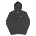 TRC Logo Unisex Fleece Zip Up Hoodie