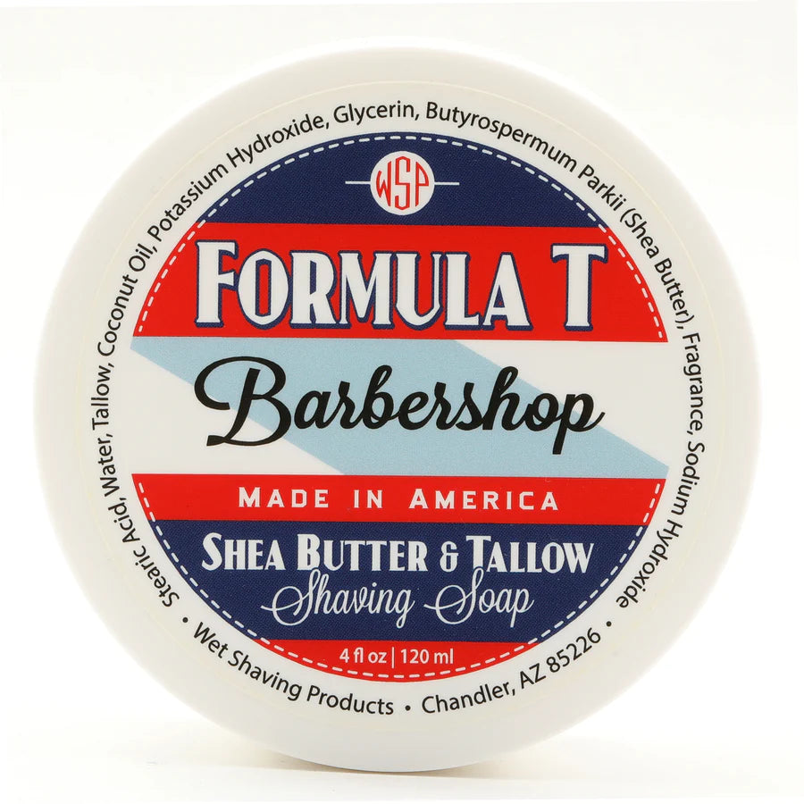 Wet Shaving Products Barbershop Formula T Shave Soap 4oz