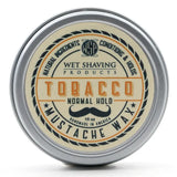 Wet Shaving Products Mustache Wax Normal Hold Tobacco 1oz
