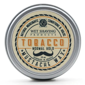 Wet Shaving Products Mustache Wax Normal Hold Tobacco 1oz