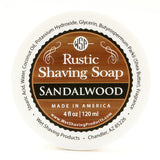 Wet Shaving Products Sandalwood Rustic Shaving Soap 4oz