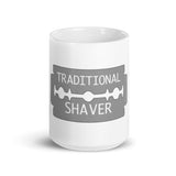 Traditional Shaver White Glossy Coffee Mug