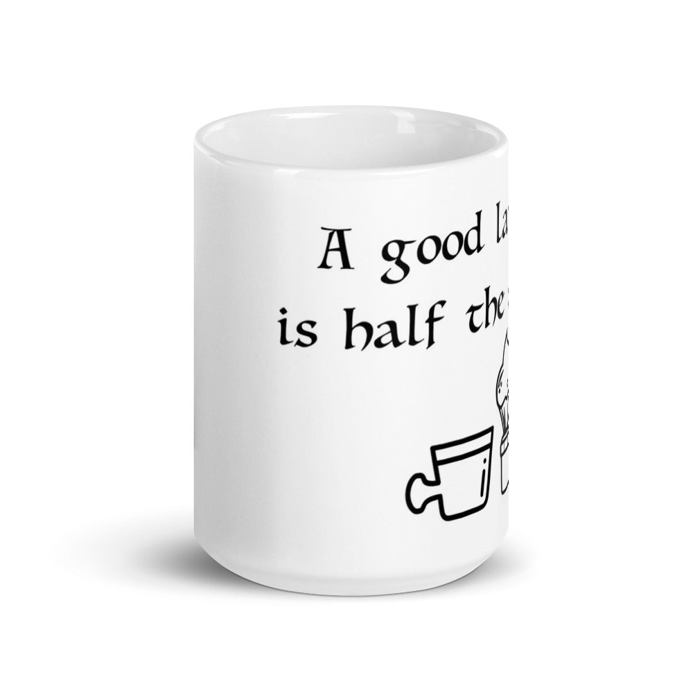 Coffee Mug - Lather Quote