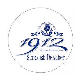 Wickham Soap Co. Scottish Heather Shave Soap 4.9 oz
