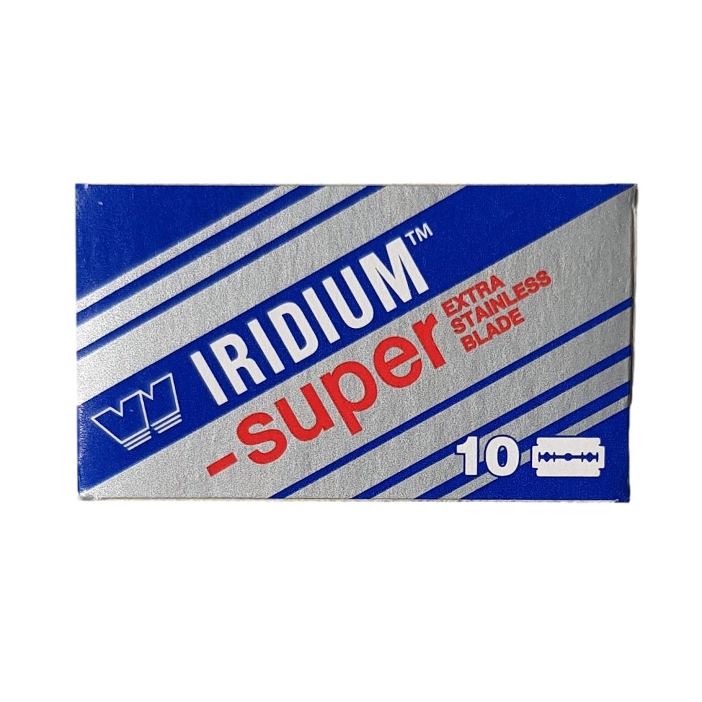 Wizamet - Super Iridium Stainless Double Edge Razor Blades - Pack of 10 Blades