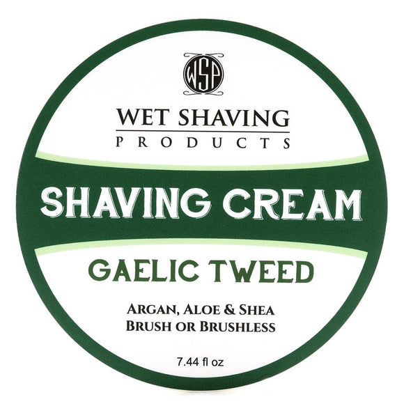 Wet Shaving Products  Shaving Cream 7.44 Oz - Gaelic Tweed Scent