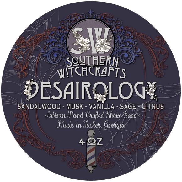 Southern Witchcrafts Shave Soap - Desairology - Vegan