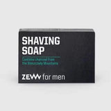 Zew for Men Shaving Soap with charcoal 85ml