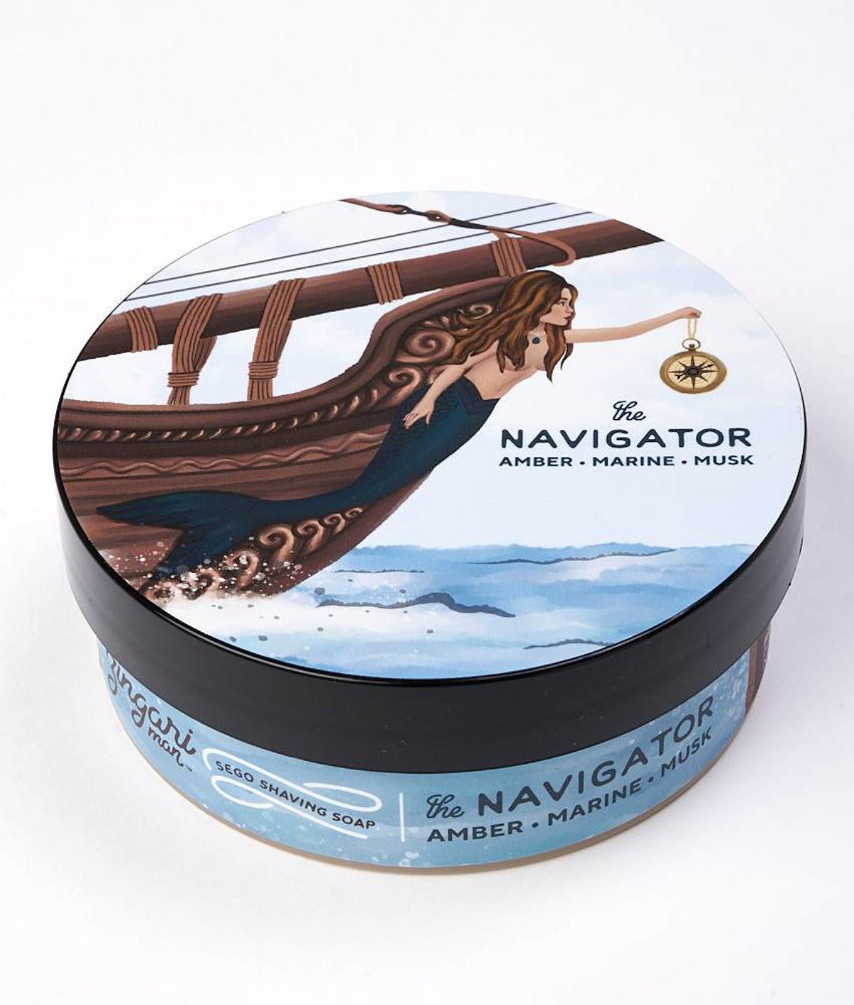 Zingari Man The Navigator Sego Shave Soap 5oz